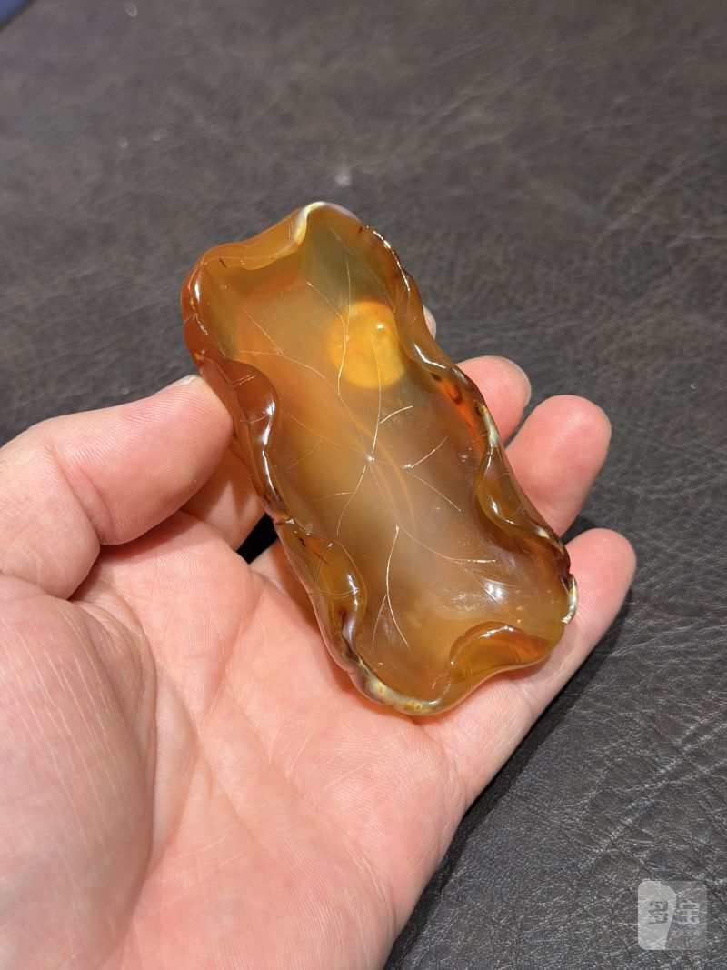 清 玛瑙玉器一组六件 - 图5